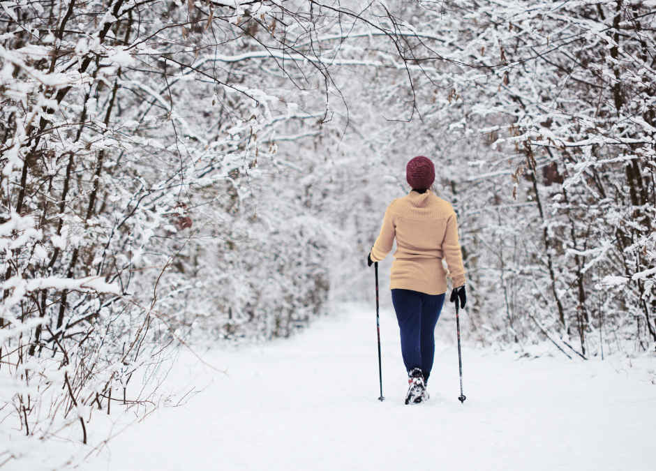 Bezpieczne aktywności zimowe po 40 – tce czyli jak ruszać się mądrze i bezpiecznie, nawet gdy jest mróz.